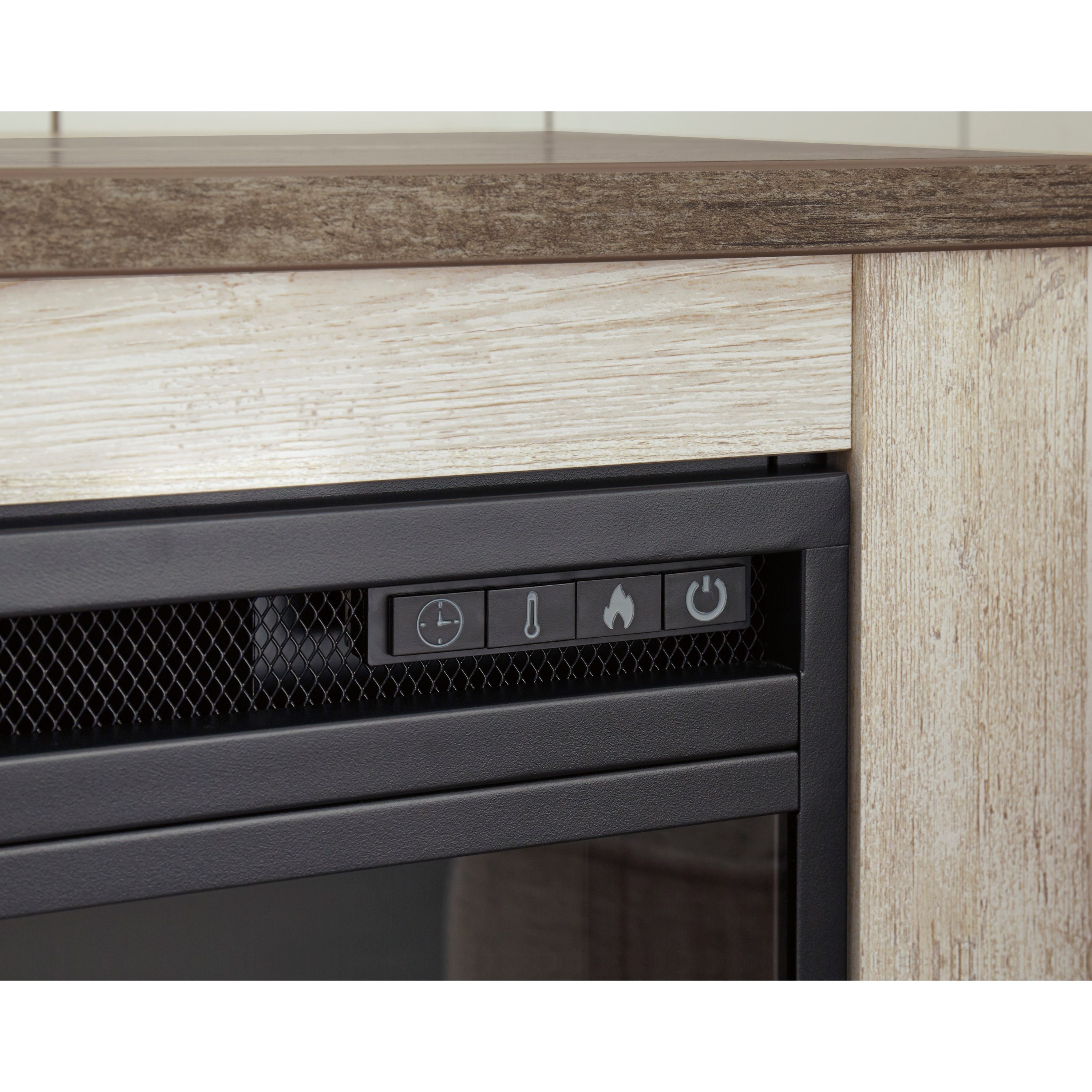 Signature Design by Ashley Willowton W267368 TwoTone Fireplace Mantel